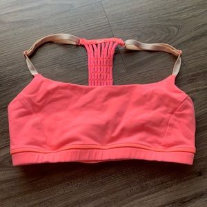 Lululemon size 4 coral bra